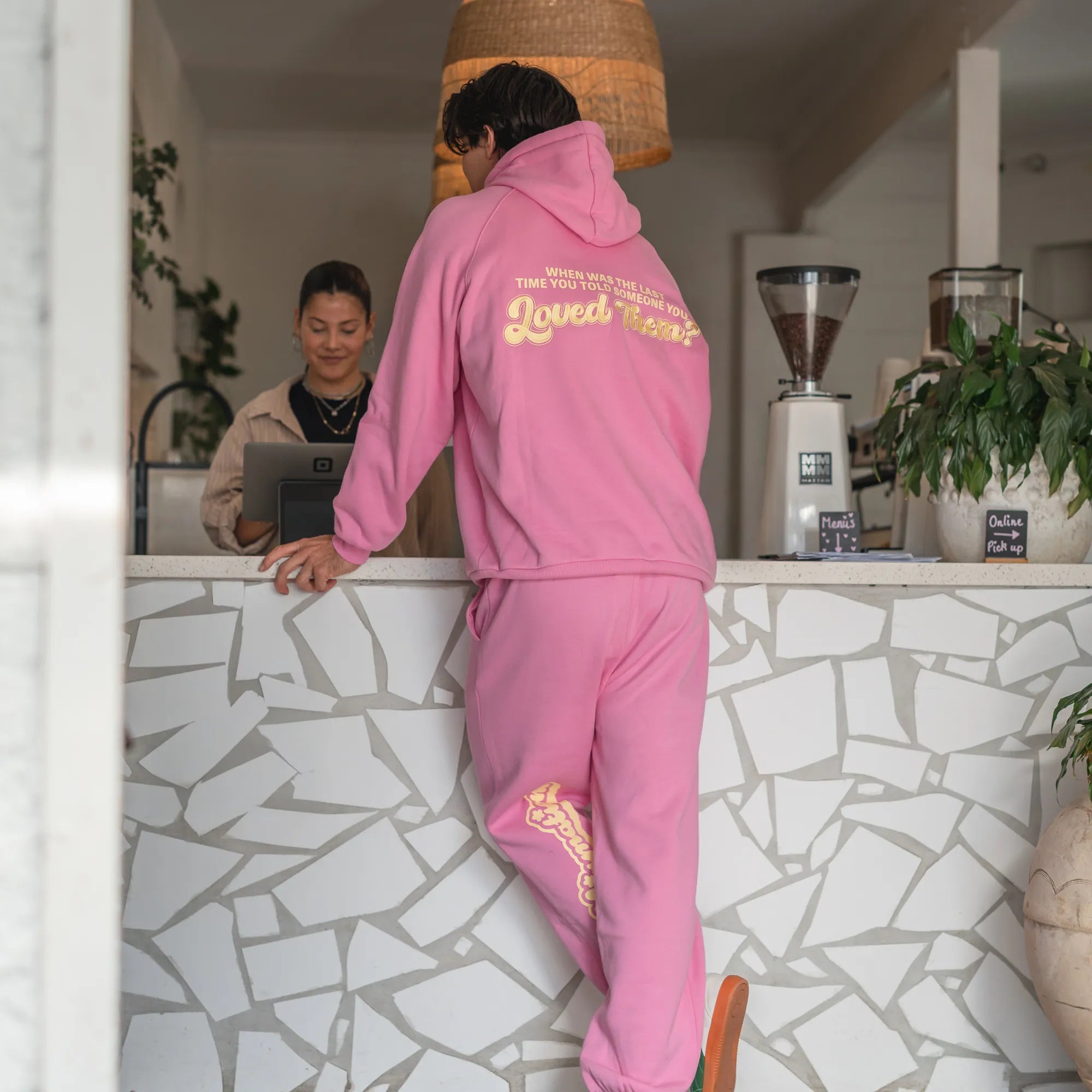 OG TRACK PANTS - FRENCH PINK