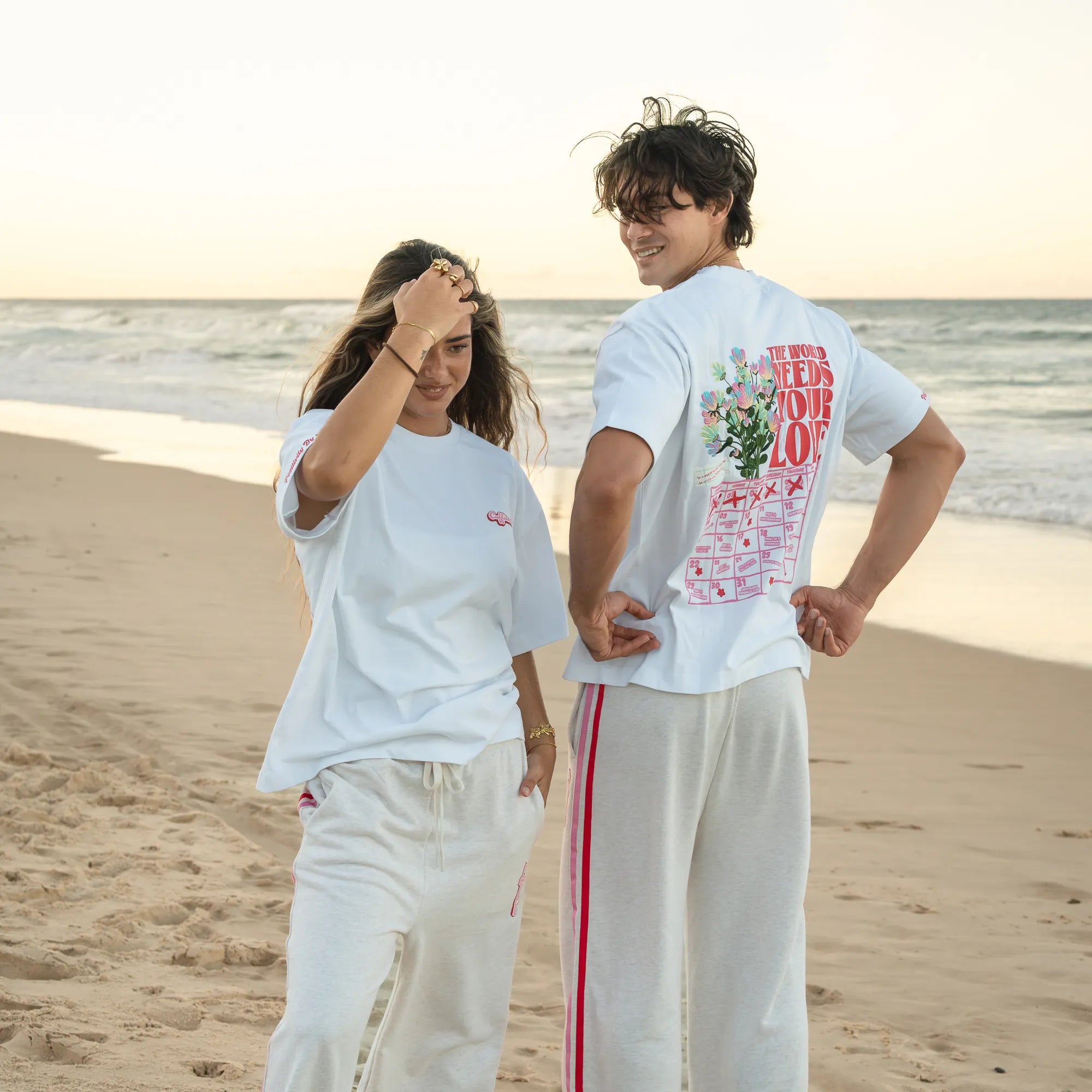 CALENDAR TEE - WHITE