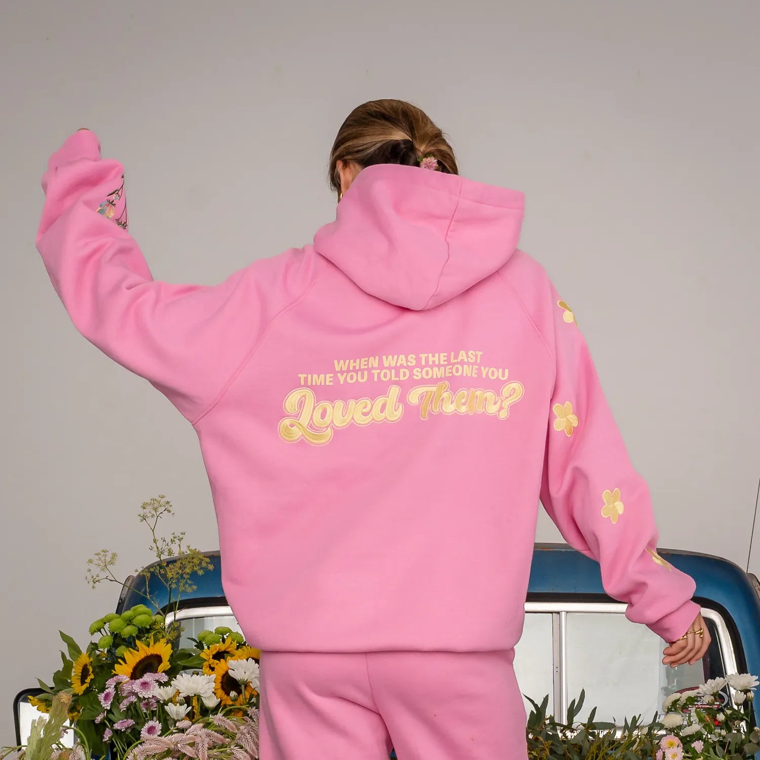 LOVED THEM HOODIE - FRENCH PINK